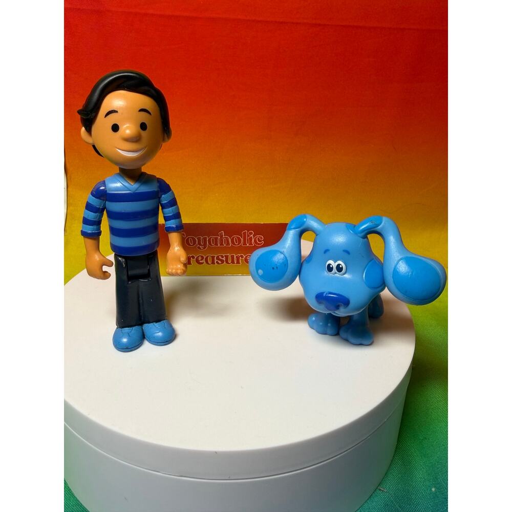 Blues Clues & You Figures Josh & Blue Figures